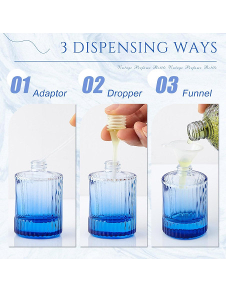 6 Botellas de Perfume Recargables 30 ml Teenyyou Multicolor