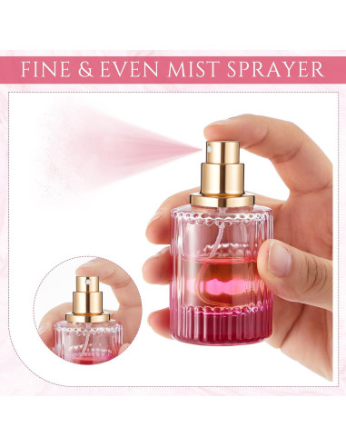 6 Botellas de Perfume Recargables 30 ml Teenyyou Multicolor