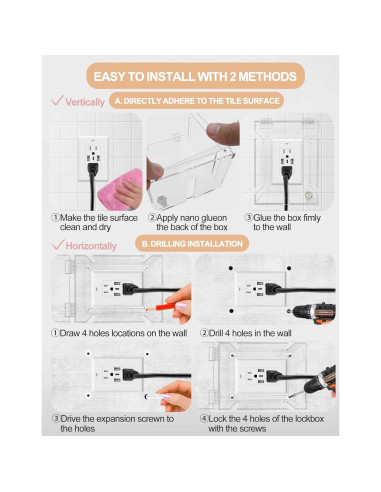 Caja de Protección de Enchufe Upifen 1 Gang Transparente