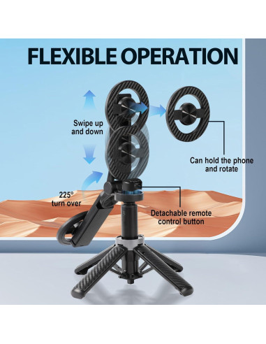 Palo de Selfie Magnético Multifuncional Mrryiio 4 en 1