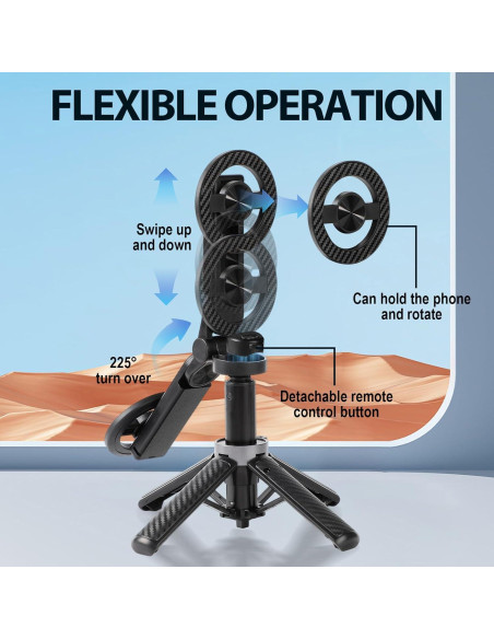 Palo de Selfie Magnético Multifuncional Mrryiio 4 en 1