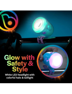 Juego de Luces LED Frontal y Trasera Brightz para Bicicletas 2