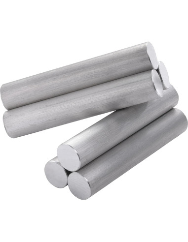 Paquete de 20 Varillas de Magnesio Puro 99% 90x16mm para Camping