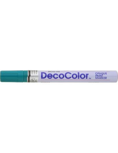 Marcador de Pintura Uchida Deco Color Punta Ancha Verde Teal