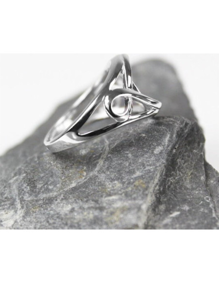 Anillo Celta 925 Jewelets 10 mm Chapado en Rodio