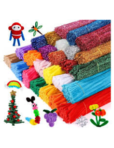 Limpiapipas Caydo 2500 Piezas 25 Colores 6 mm x 30 cm