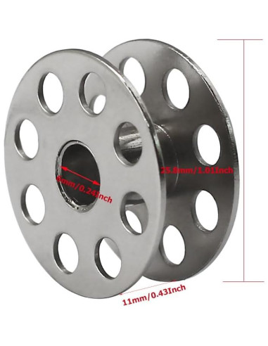 Conjunto de 23 Bobinas de Acero Fbshicung con Caja 18034