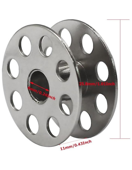 Conjunto de 23 Bobinas de Acero Fbshicung con Caja 18034