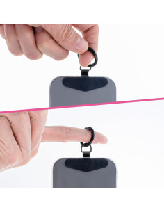 4 Ganchos de Sujeción para Teléfono Metal Acero Inoxidable 2