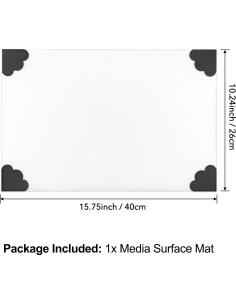 Alfombrilla de Manualidades Antideslizante BAOFALI 40x26cm 2