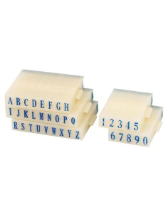 Conjunto de Sellos de Letras y Números uxcell A-Z 0-9