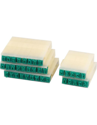 Conjunto de Sellos de Letras y Números uxcell A-Z 0-9