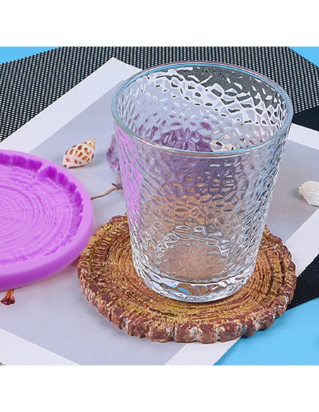 Moldes de Silicona Infovox para Corteza de Árbol - Juego de 2