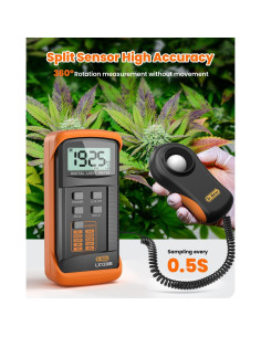 Medidor de Iluminación Digital Dr.meter LX1330B 0-200000 Lux 2