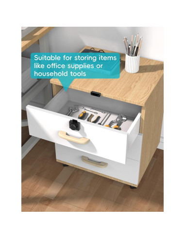 Cerradura de Gabinete Combinada I-EASYDWW Negra 1 Paquete