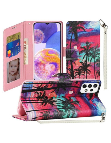 Funda de Cartera PT para Cricket Debut Smart 2022 + Vidrio Templado