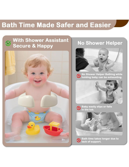 Soporte de Ducha para Bebé Ajustable Pulpo Bonito 1.80 kg