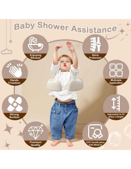 Soporte de Ducha para Bebé Ajustable Pulpo Bonito 1.80 kg