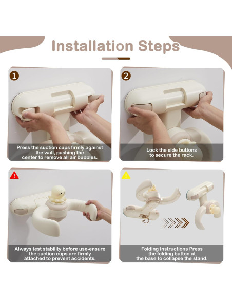 Soporte de Ducha para Bebé Ajustable Pulpo Bonito 1.80 kg