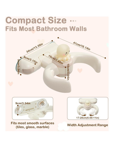 Soporte de Ducha para Bebé Ajustable Pulpo Bonito 1.80 kg
