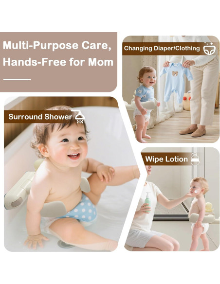 Soporte de Ducha para Bebé Ajustable Pulpo Bonito 1.80 kg