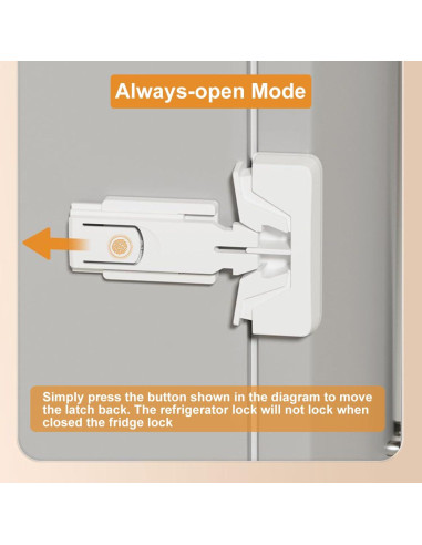 Cerraduras de Refrigerador para Niños KongNai - 2 Pack
