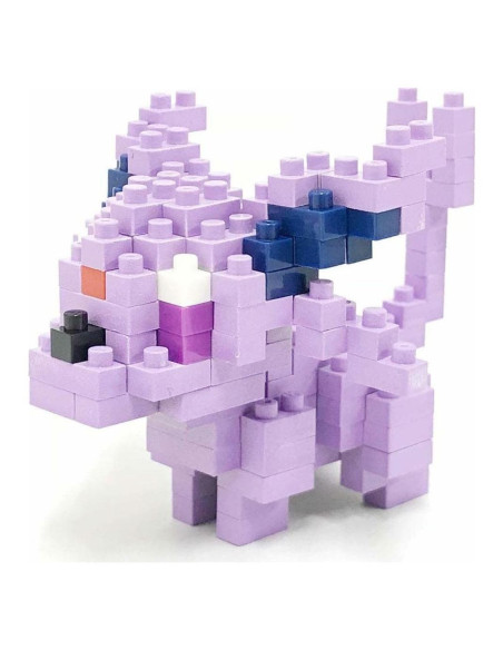 Nanoblock Pokemon Espeon Kit de Construcción 140 Piezas