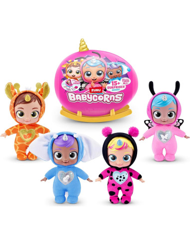 Babycorns Pequeño Elefante ZURU - Muñeca Mágica con Sorpresas