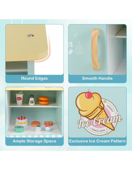 Juguete de Tienda de Comestibles INFANS con 30 Accesorios