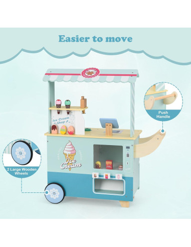 Juguete de Tienda de Comestibles INFANS con 30 Accesorios