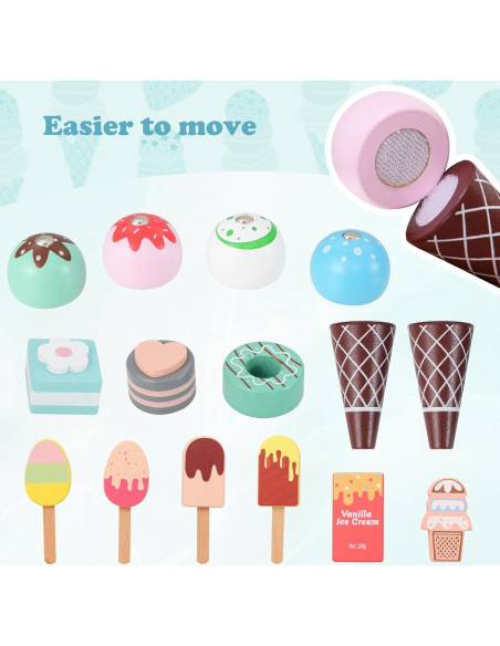 Juguete de Tienda de Comestibles INFANS con 30 Accesorios