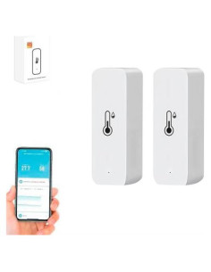 Sensor de Temperatura y Humedad IHSENO Zigbee 2 Unidades