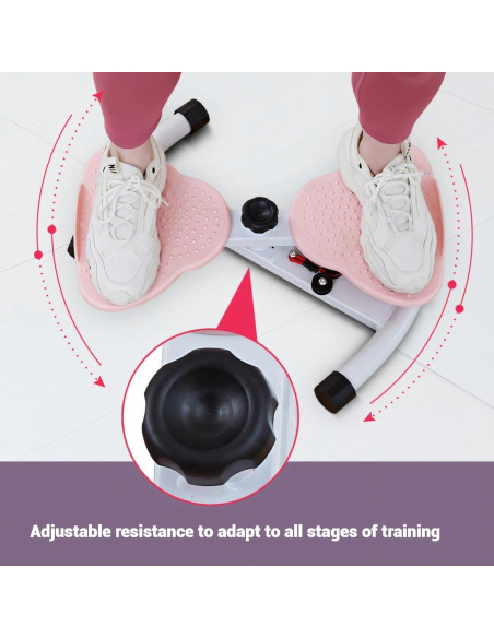 Máquina de Torsión de Cintura Genérico con Bandas de Resistencia