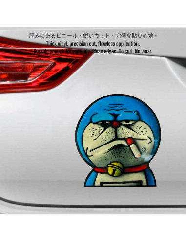 Calcomanía de Auto Doraemon KOZUKI Impermeable Anime