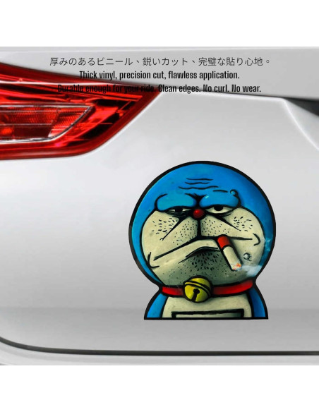 Calcomanía de Auto Doraemon KOZUKI Impermeable Anime