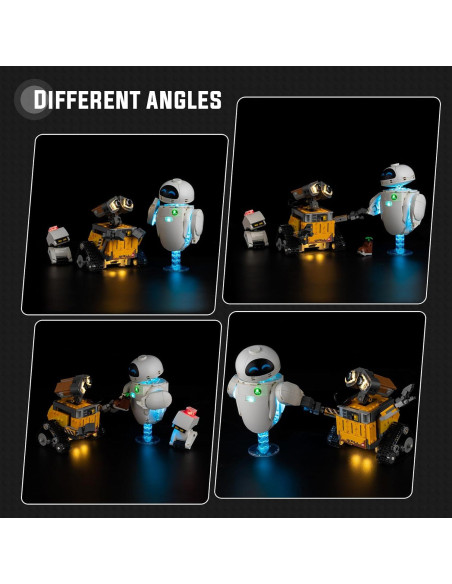 Kit de Luz LED Nitemode para Lego 43279 Wall-E y EVE