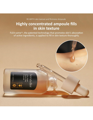 Ampoule Rebirth Day Little Drops 45ml - Cuidado Vegano Piel