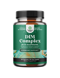 Suplemento DIM Puro Natures Craft 60 Cápsulas - Equilibrio Hormonal