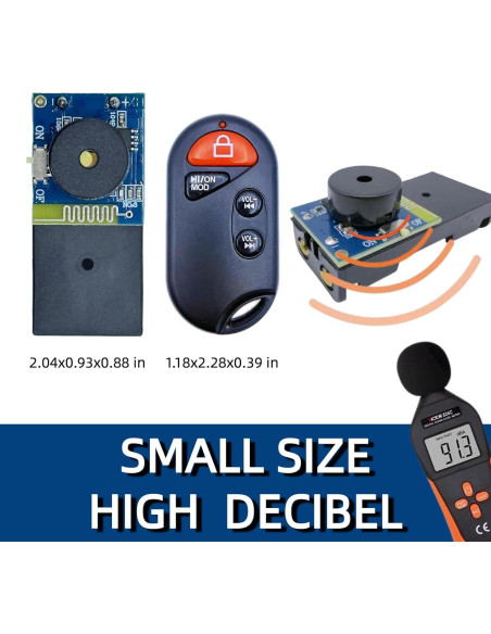 Generador de Ruido de Broma Control Remoto HongTuo - 7 Sonidos