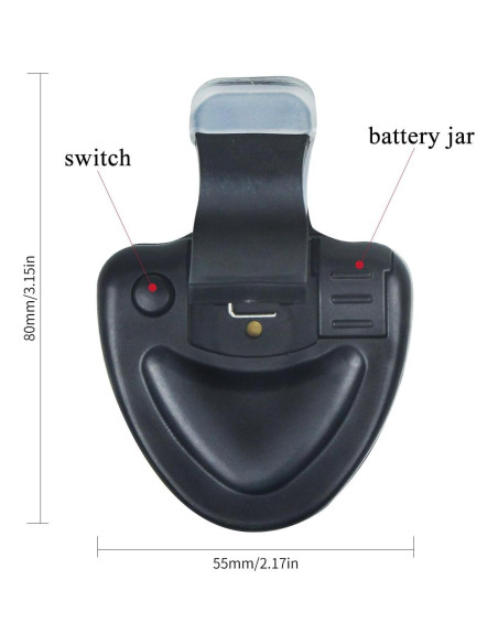 Alarma de Mordida de Pesca FISHNU - Portátil, Resistente al Clima, LED