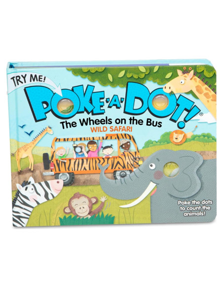 Libro Infantil Interactivo Melissa & Doug - Poke-A-Dot Safari