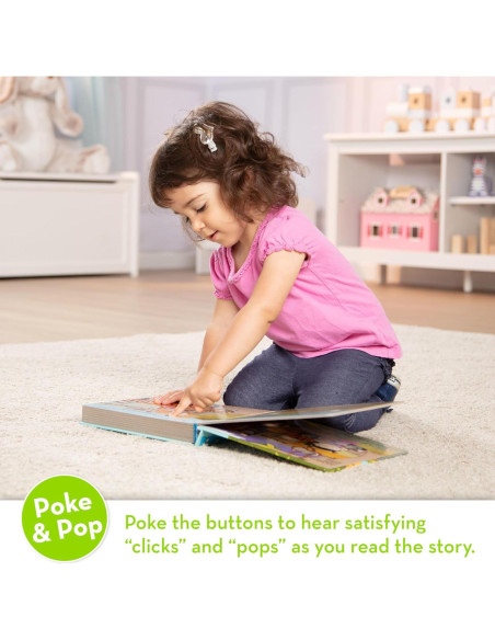 Libro Infantil Interactivo Melissa & Doug - Poke-A-Dot Safari