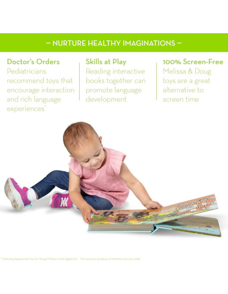 Libro Infantil Interactivo Melissa & Doug - Poke-A-Dot Safari