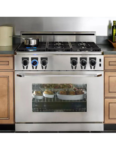 6 Cerraduras de Perilla de Estufa de Gas Seguridad Bebés Silicona