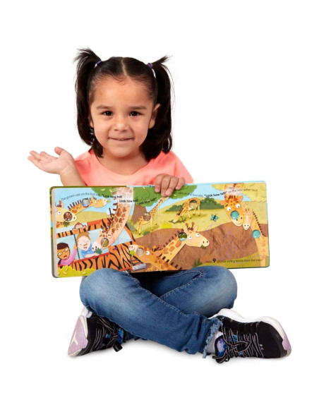 Libro Infantil Interactivo Melissa & Doug - Poke-A-Dot Safari