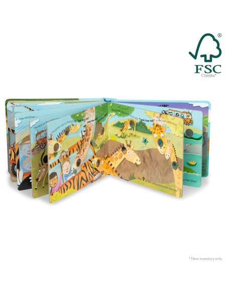 Libro Infantil Interactivo Melissa & Doug - Poke-A-Dot Safari