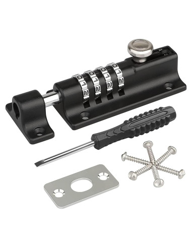 Cerrojo de Combinación Kitmose IVUS000763 Resistente al Óxido