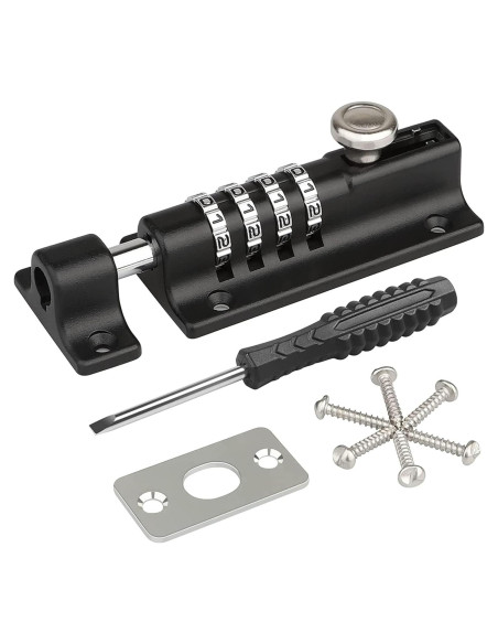 Cerrojo de Combinación Kitmose IVUS000763 Resistente al Óxido