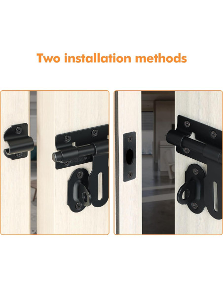 Pestillo de Puerta Alise MCX1000B-6C Acero Inoxidable 15.24 cm