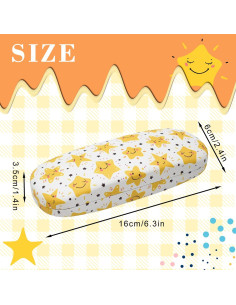 Estuche para Gafas de Concha Dura 3 Pack - HLBYH 2